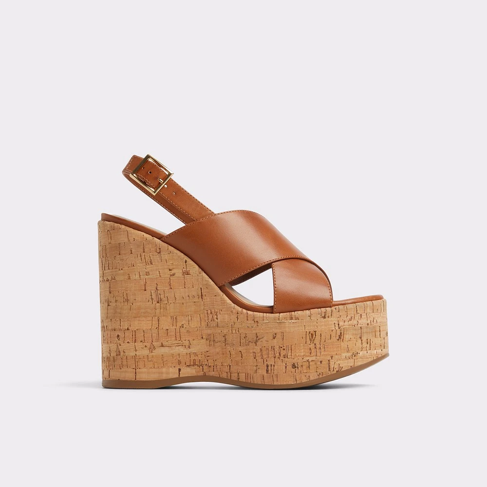 Sandcastle Light Brown Women's Platforms & Wedges | ALDO US