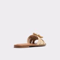 Seaflower Light Beige Women's Flat Sandals | ALDO Canada