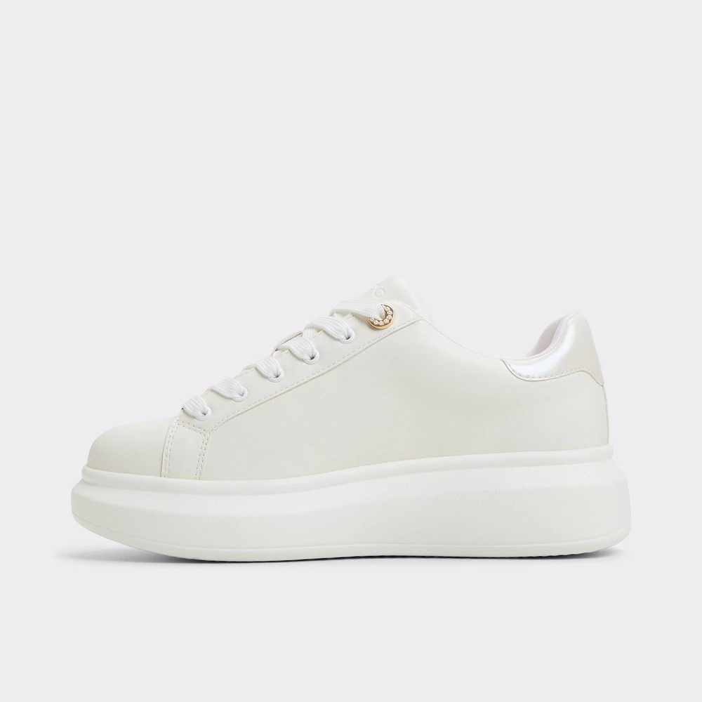 Seafoam White/Multi Women's Platform and wedge sneakers | ALDO US