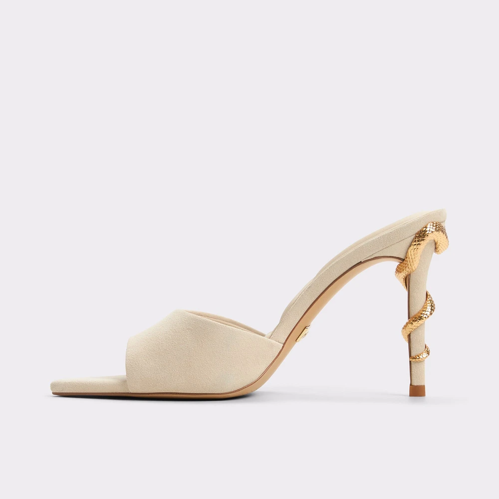 Seashella Bone Women's Heeled mules | ALDO Canada