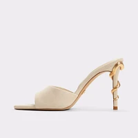 Seashella Bone Women's Heeled mules | ALDO Canada
