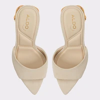 Seashella Bone Women's Heeled mules | ALDO Canada