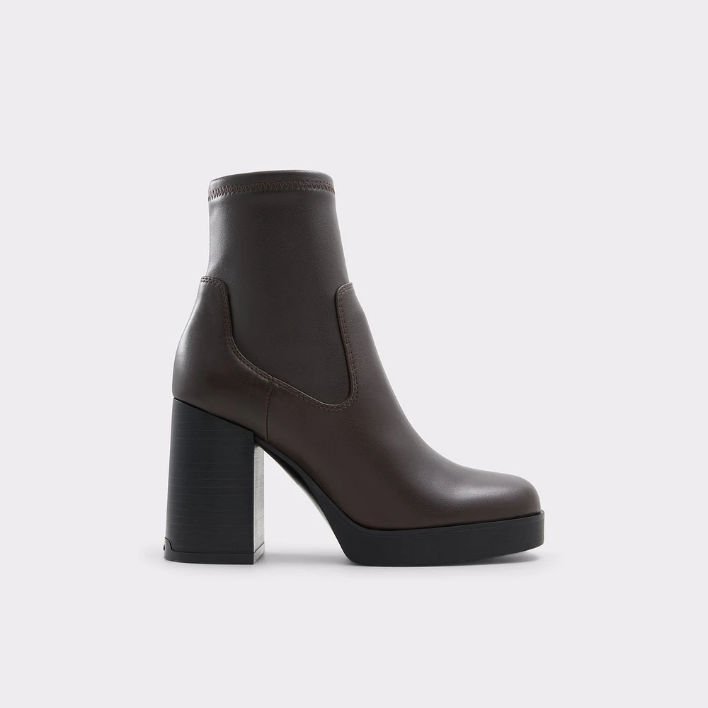 Seraphica Marron Foncé Femmes Bottillons | ALDO Canada
