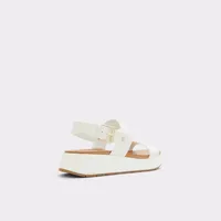 Silyia White Women's Platforms & Wedges | ALDO Canada