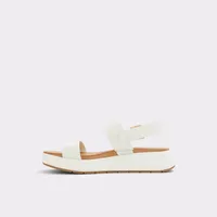 Silyia White Women's Platforms & Wedges | ALDO Canada