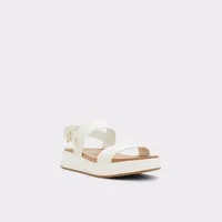 Silyia White Women's Platforms & Wedges | ALDO Canada