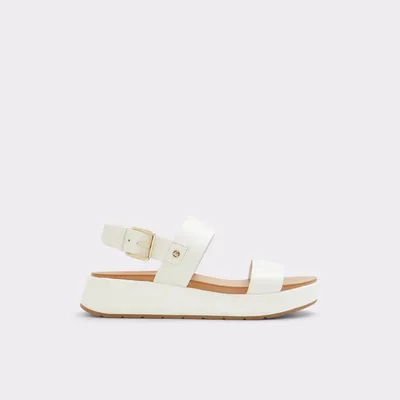 Silyia White Women's Platforms & Wedges | ALDO Canada