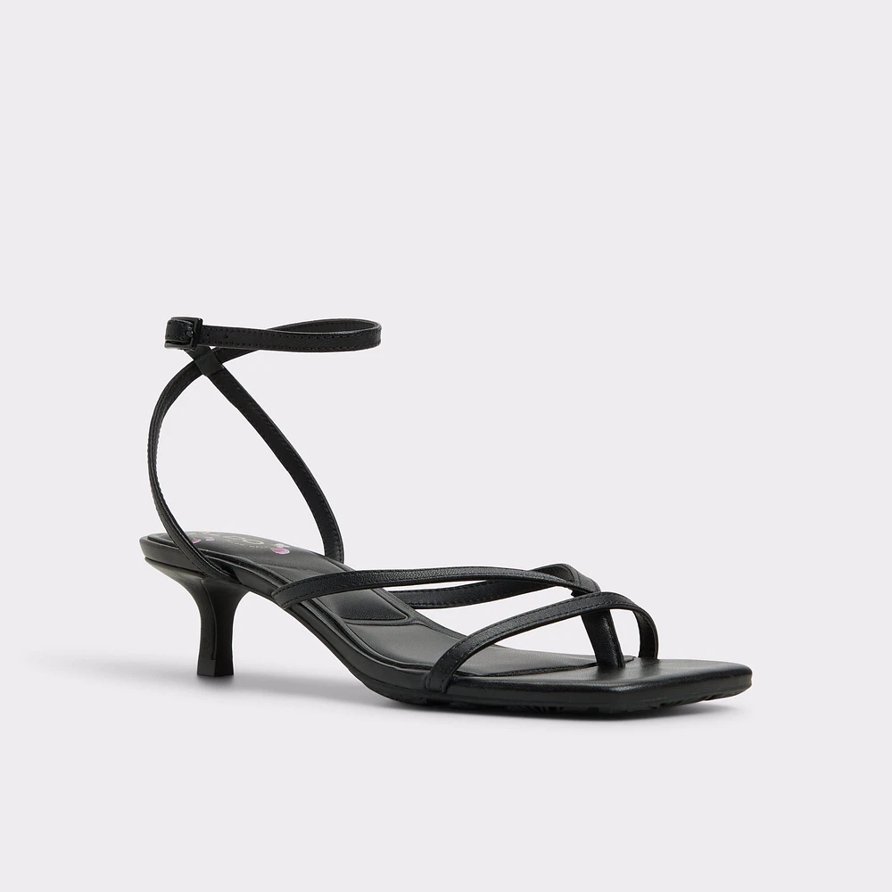 Soffie Black Women's Thong Sandals | ALDO Canada