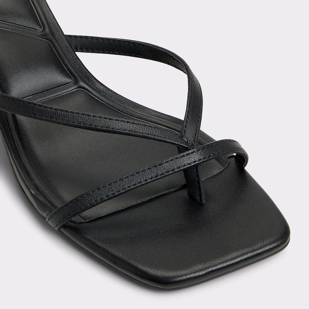 Soffie Black Women's Thong Sandals | ALDO Canada