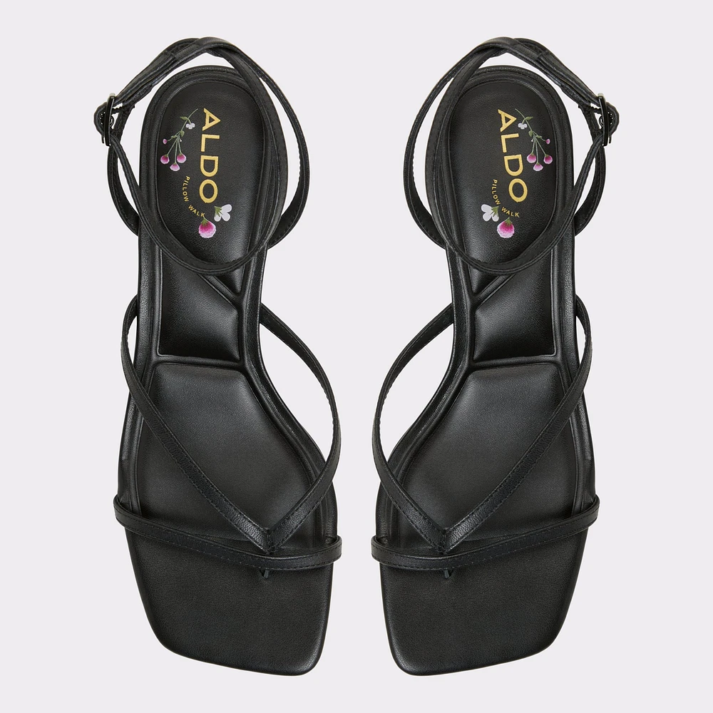 Soffie Black Women's Thong Sandals | ALDO Canada
