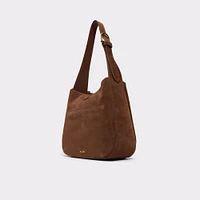 Soffiettaluxe Light Brown Leather Mixed Material Women's Shoulder Bags | ALDO Canada