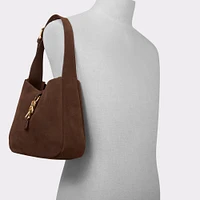 Soffiettaluxe Light Brown Leather Mixed Material Women's Shoulder Bags | ALDO Canada