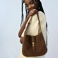 Soffiettaluxe Light Brown Leather Mixed Material Women's Shoulder Bags | ALDO Canada