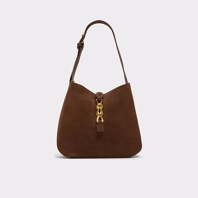 Soffiettaluxe Light Brown Leather Mixed Material Women's Shoulder Bags | ALDO Canada
