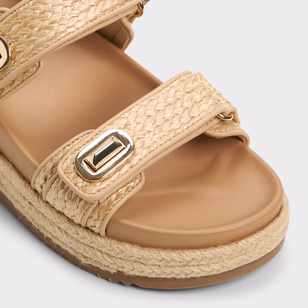 Sunhaven Naturel Ouvert Femmes Sandales a assise plantaire | ALDO Canada