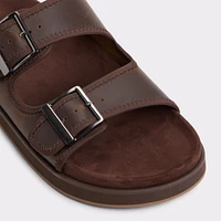 Sunnyside Dark Brown Men's Slides | ALDO US