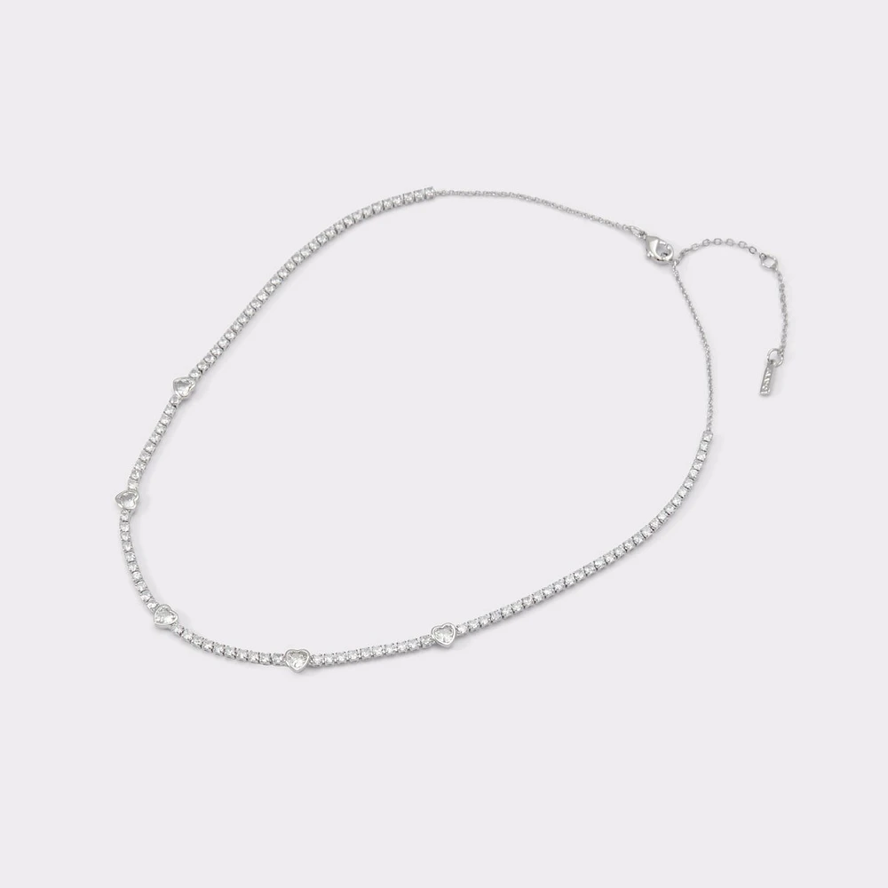 Sweethearts Silver/Clear Multi Women's Necklaces | ALDO Canada