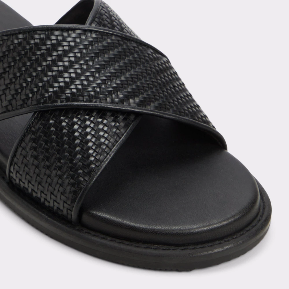 Tarik Black Men's Sandals & Slides | ALDO Canada