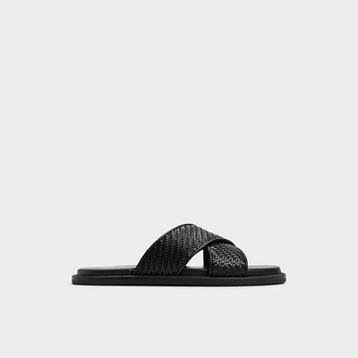Tarik Black Men's Sandals & Slides | ALDO Canada