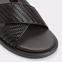 Tarik Dark Brown Men's Sandals & Slides | ALDO Canada