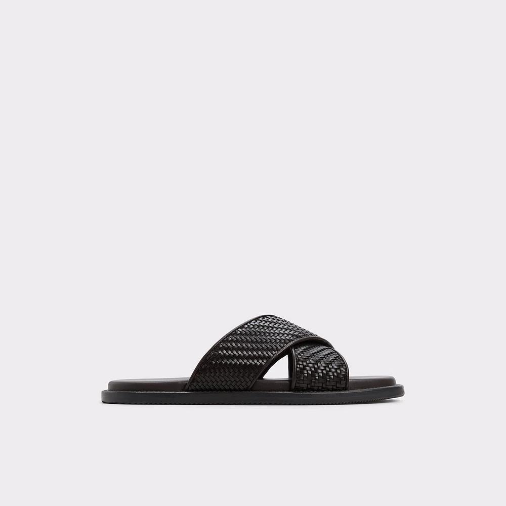 Tarik Dark Brown Men's Sandals & Slides | ALDO Canada