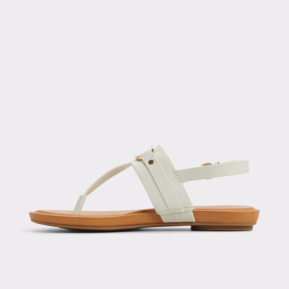 Taylen White/Bone Women's Footbed sandals | ALDO US