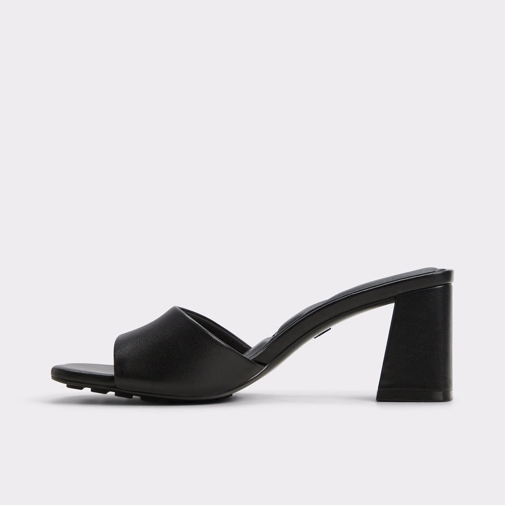 Tisha Noir Femmes Mules a talons | ALDO Canada