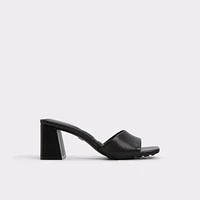 Tisha Noir Femmes Mules a talons | ALDO Canada