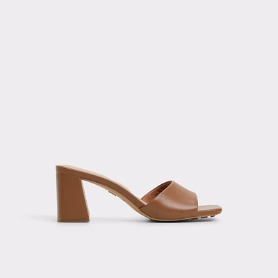 Tisha Tan Women's Block heels | ALDO Canada