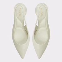 Uliana White/Bone Women's Slingbacks | ALDO Canada
