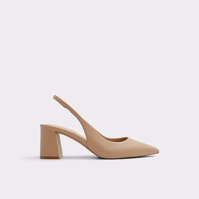Uliana Beige Femmes Talons blocs | ALDO Canada