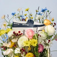 Wildwave White/Navy Men's Boat shoes | ALDO Canada