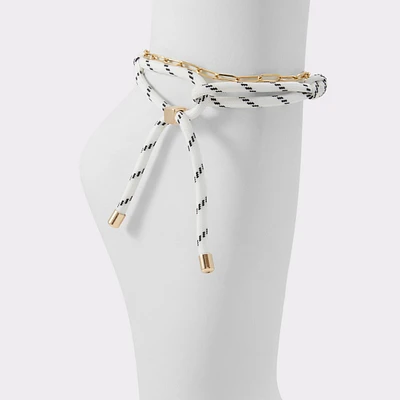 Wrapme White Women's Anklets | ALDO US