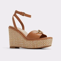 Ybylin Medium Brown Women's Wedges | ALDO Canada