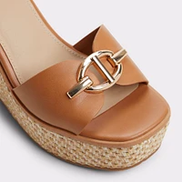 Ybylin Medium Brown Women's Wedges | ALDO Canada