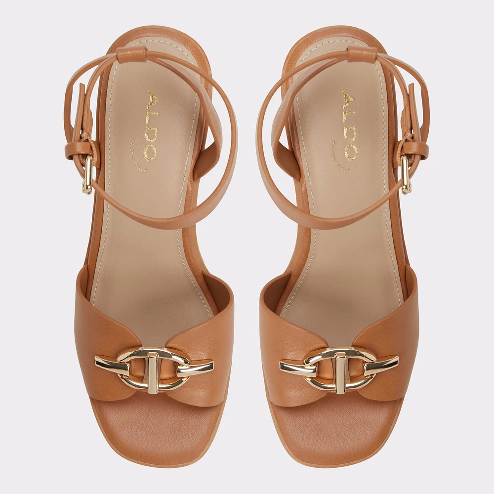 Ybylin Medium Brown Women's Wedges | ALDO Canada