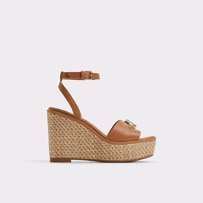 Ybylin Medium Brown Women's Wedges | ALDO Canada