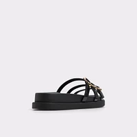 Zephyra Black Women's Footbed sandals | ALDO Canada