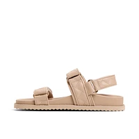 Anette Medium Beige Women's Flat Sandals