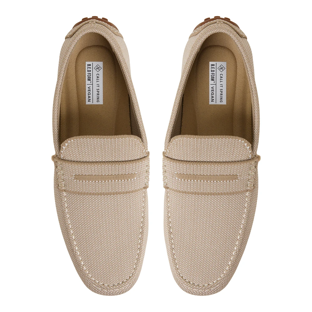 Angelis Beige Men's Loafers