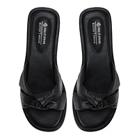 Apricot Black Women's Slides