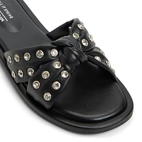 Apricot Black Overflow Women's Slides