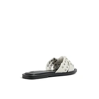 Apricot Other White Women's Slides