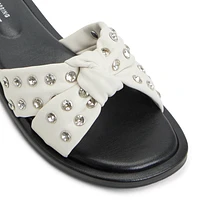 Apricot Other White Women's Slides