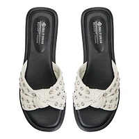 Apricot Other White Women's Slides