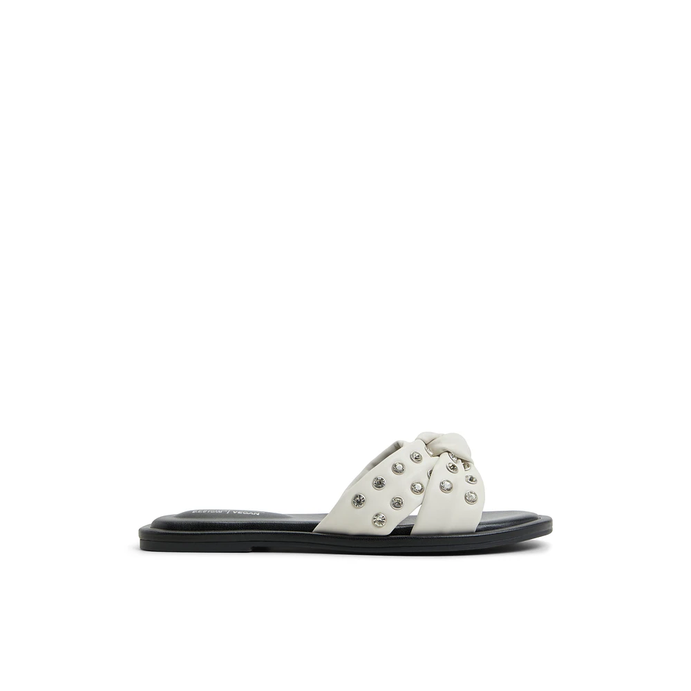 Apricot Other White Women's Slides