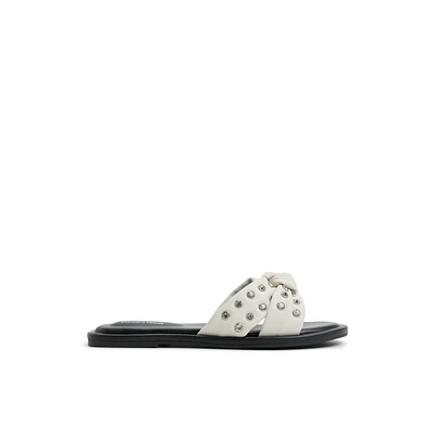 Apricot Other White Women's Slides