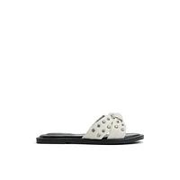 Apricot Other White Women's Slides