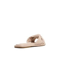 Apricot Other Beige Women's Flat Sandals