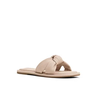 Apricot Other Beige Women's Flat Sandals